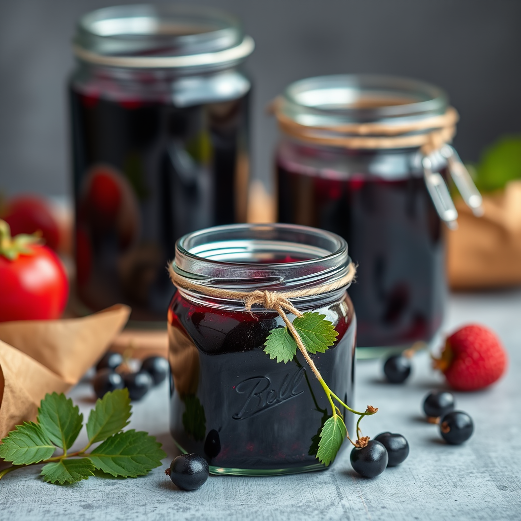 Common Mistakes - recipe for black currant jam