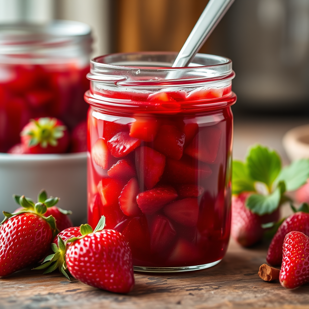 Common Mistakes - recipe for strawberry rhubarb jam