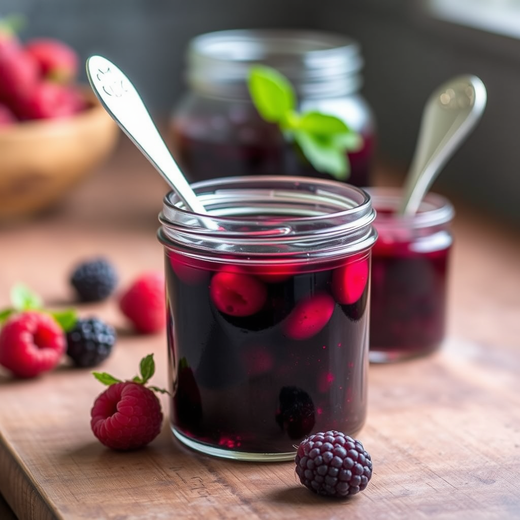 Common Mistakes - recipe black raspberry jam