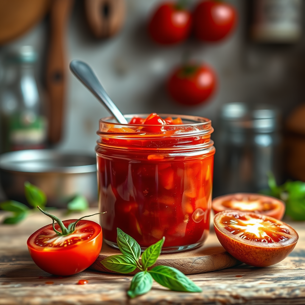 Common Mistakes - recipe for tomato jam