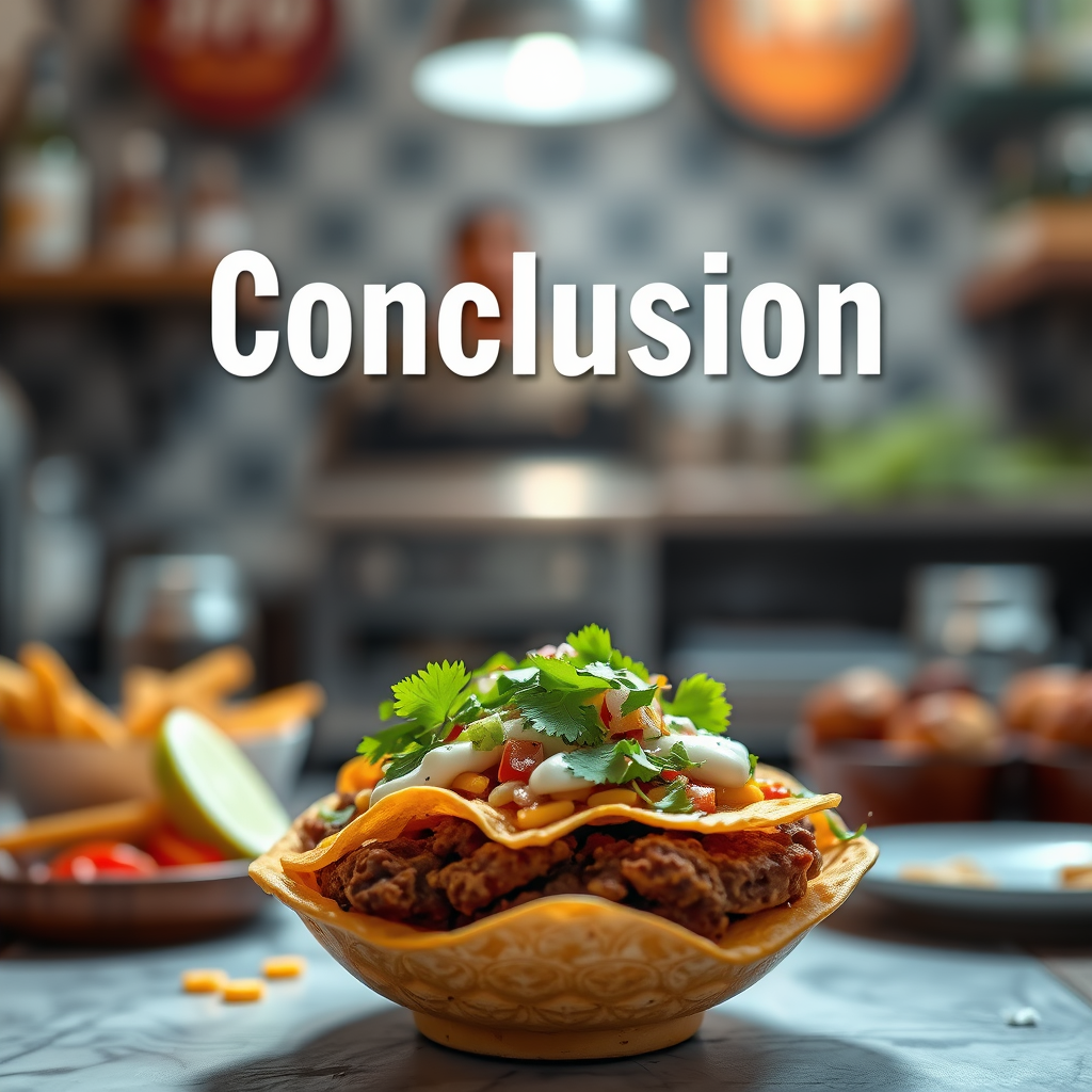 Conclusion - beef nacho recipe