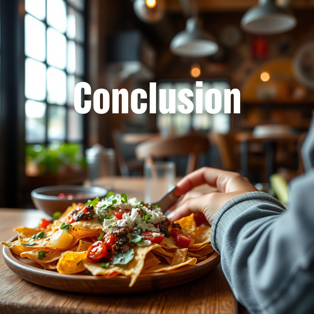 Conclusion - simple nachos recipe