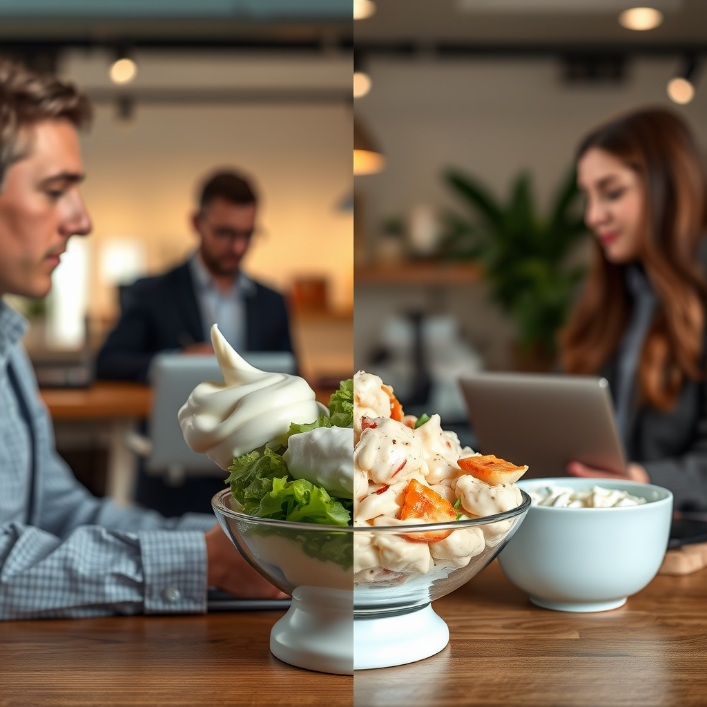 Creamy Alternatives - chicken salad recipe no mayonnaise