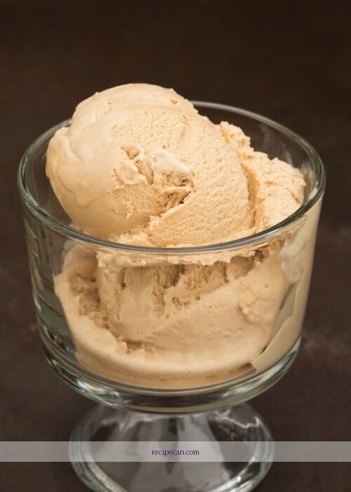 Creamy Coffee Ice Cream Bowl Homemade Dessert - creami coffee ice cream recipe
