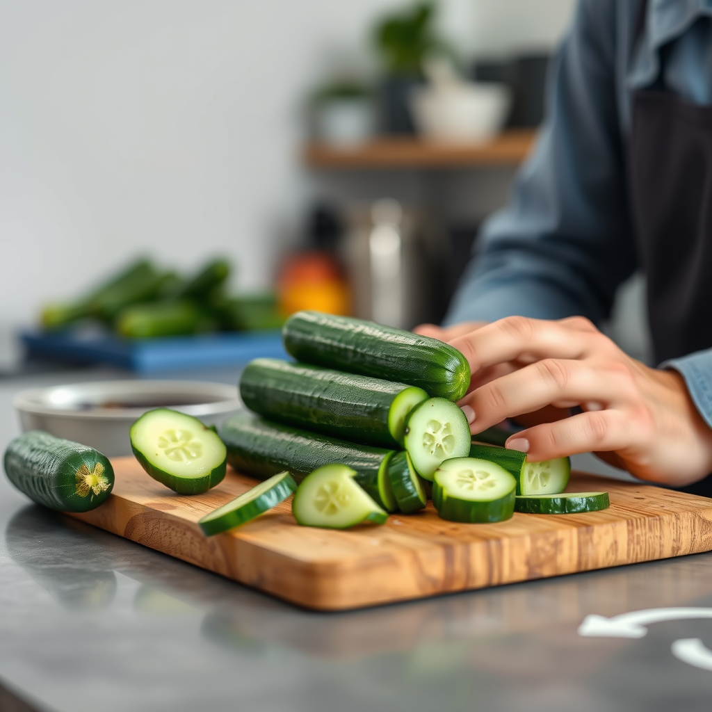 Cucumbers - recipe for cucumber salad with mayonnaise