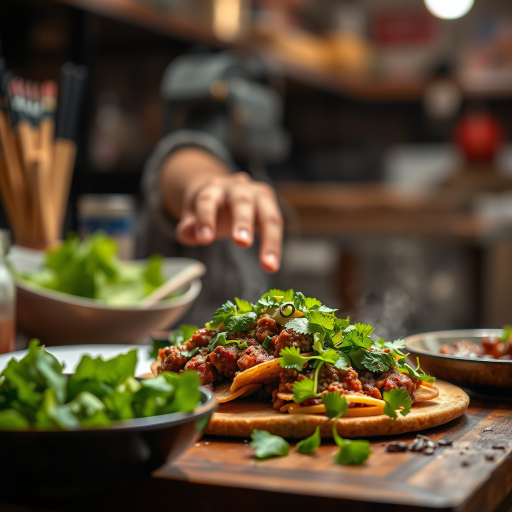 Customization - nacho meat recipe