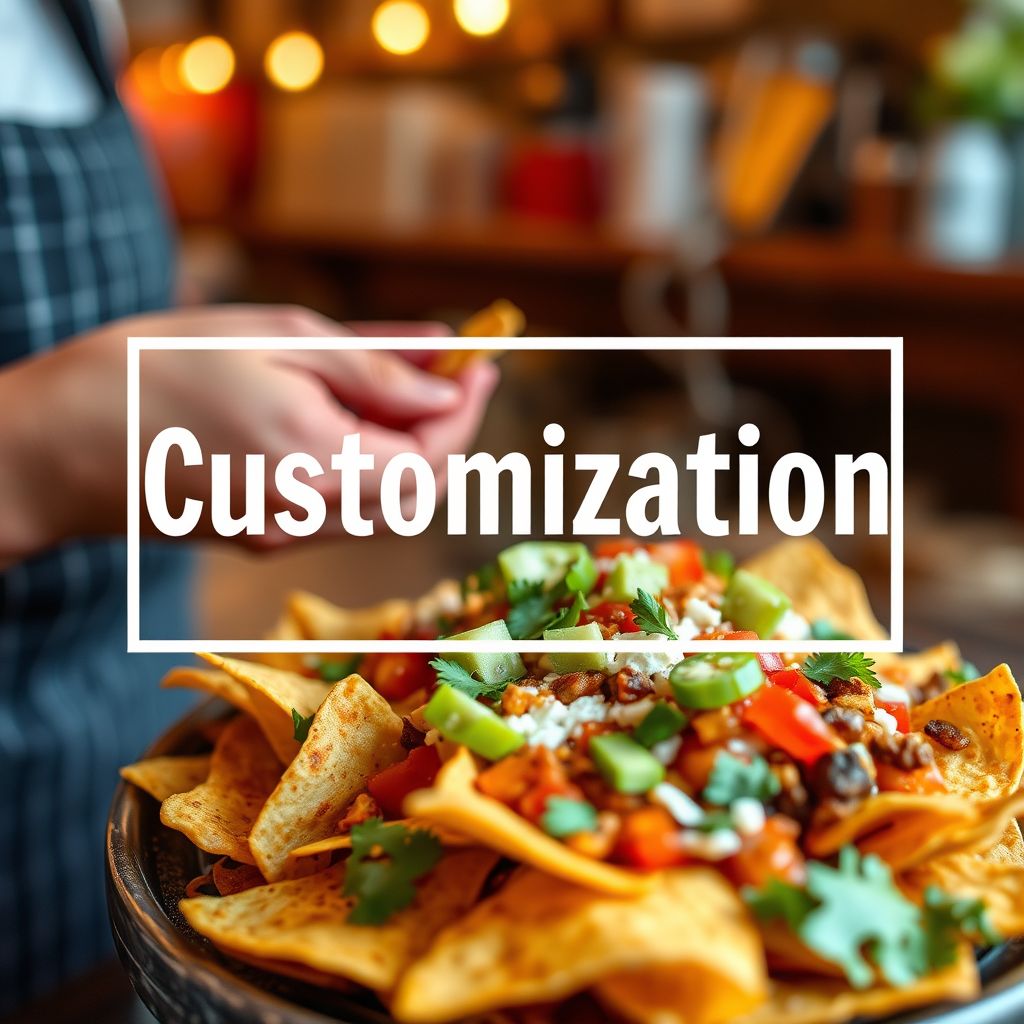 Customization Options - simple nachos recipe