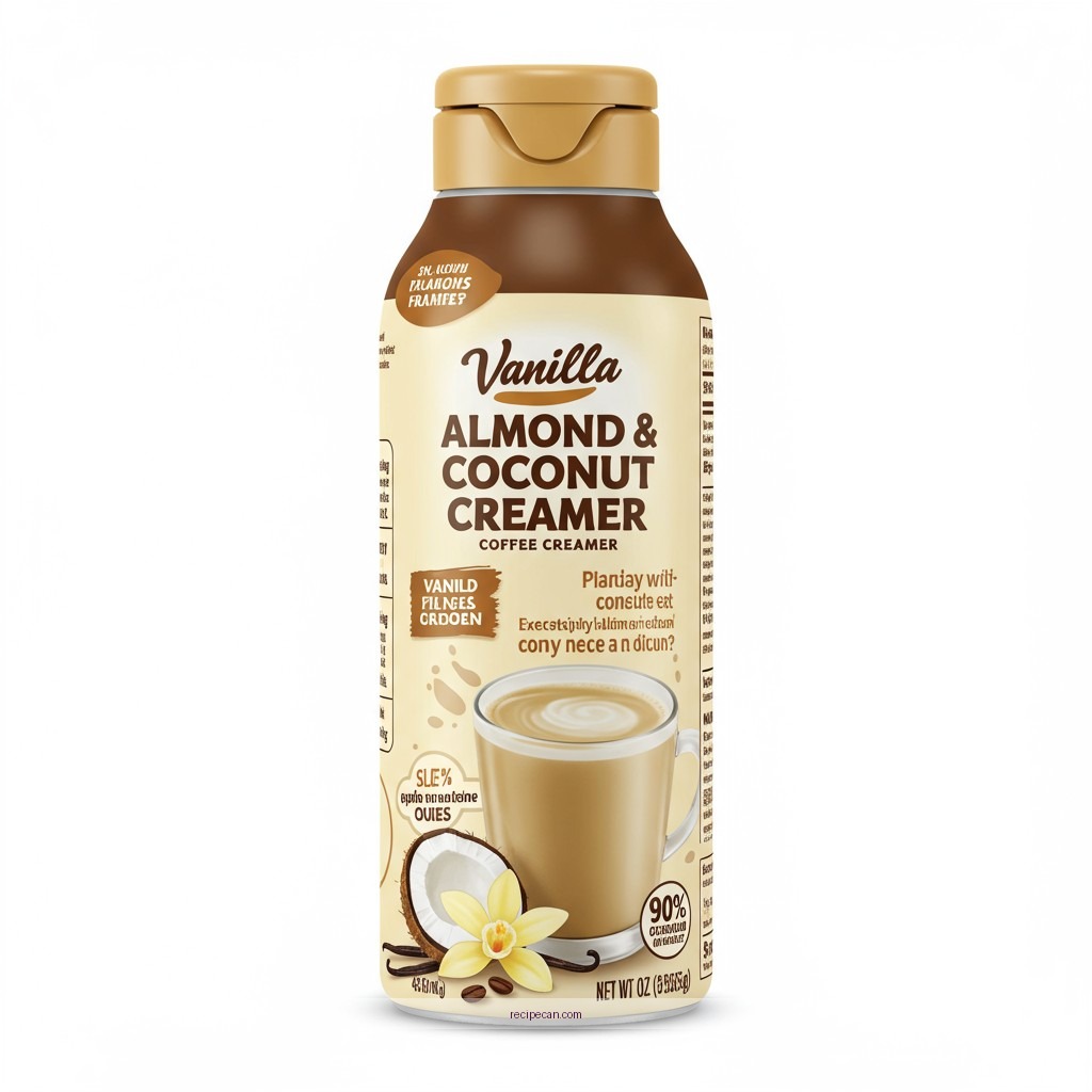 Dairy-Free Coffee Creamer Ingredients Coconut Milk Almond Milk Vanilla Extract Sweetener Homemade Dairy Free Coffee - dairy free coffee creamer recipe