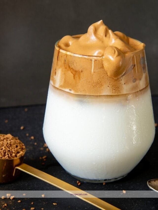 Dalgona Coffee Preparation Step-By-Step Whisking Ingredients Expert Dalgona Coffee Recipe - dalgona coffee recipe