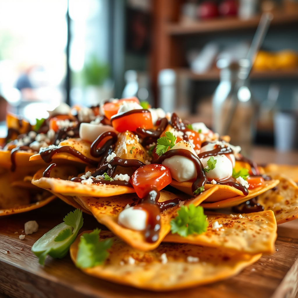 Dessert Nachos - nachos recipes