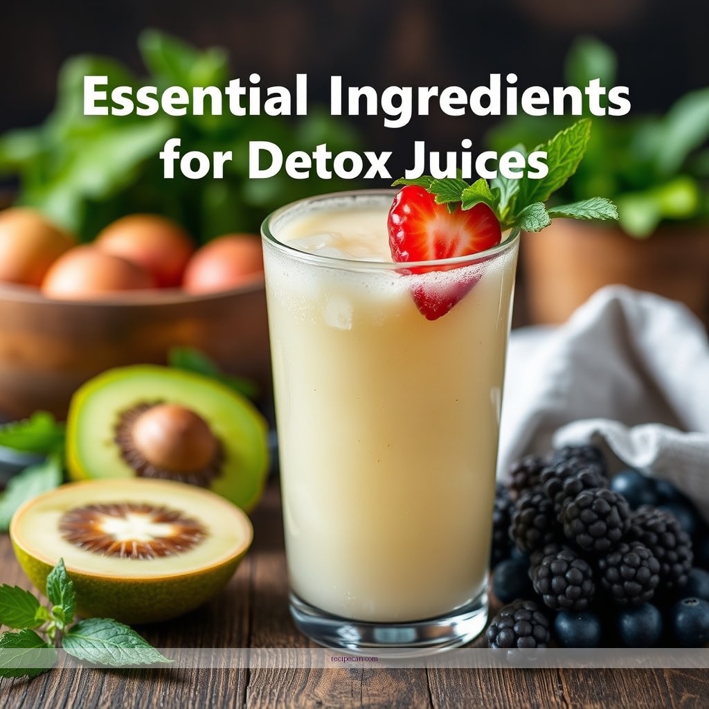 Detox Juices - detox juice recipes for weight loss