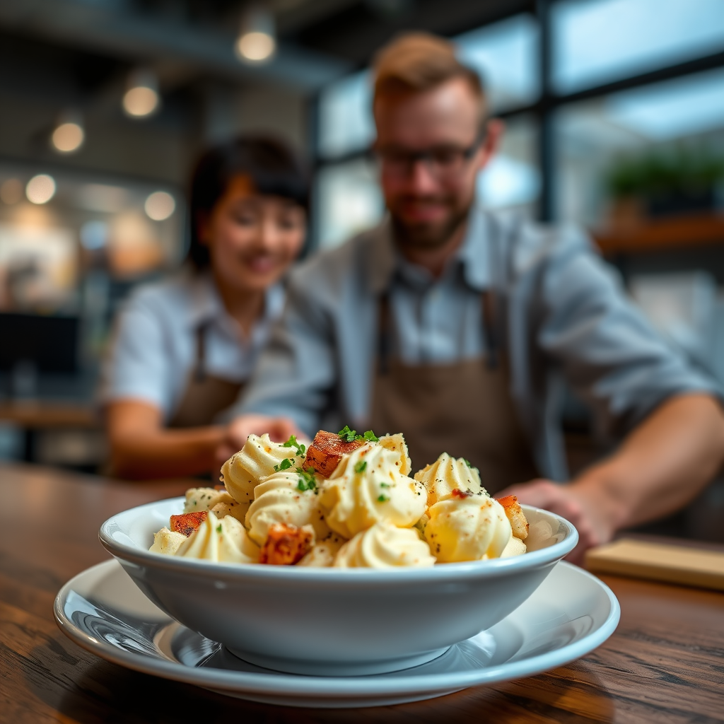 Deviled Egg Potato Salad - mayonnaise potato salad recipes