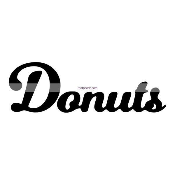Donuts Logo - how to make donuts recipe