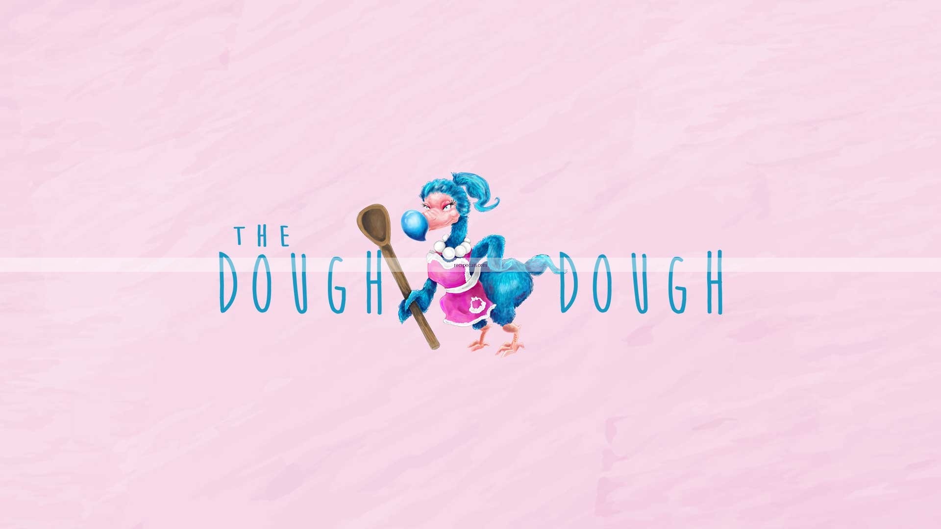 Dough Preparation Logo - filled donut recipe