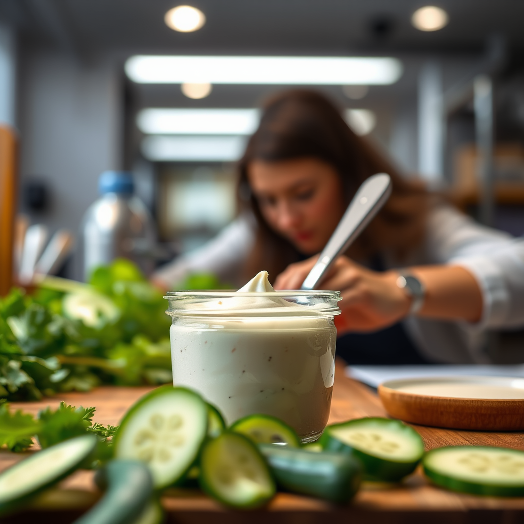 Dressing - recipe for cucumber salad with mayonnaise