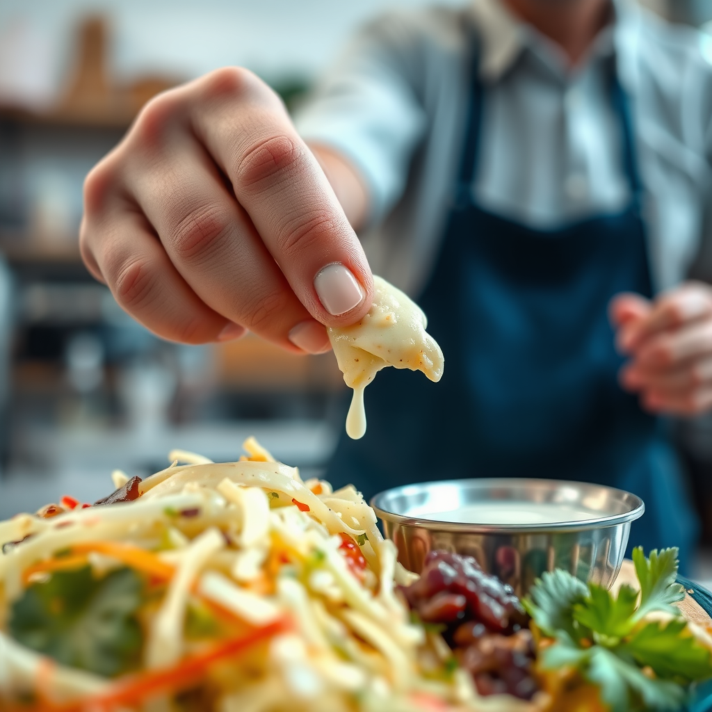 Dressing - coleslaw without mayonnaise recipe