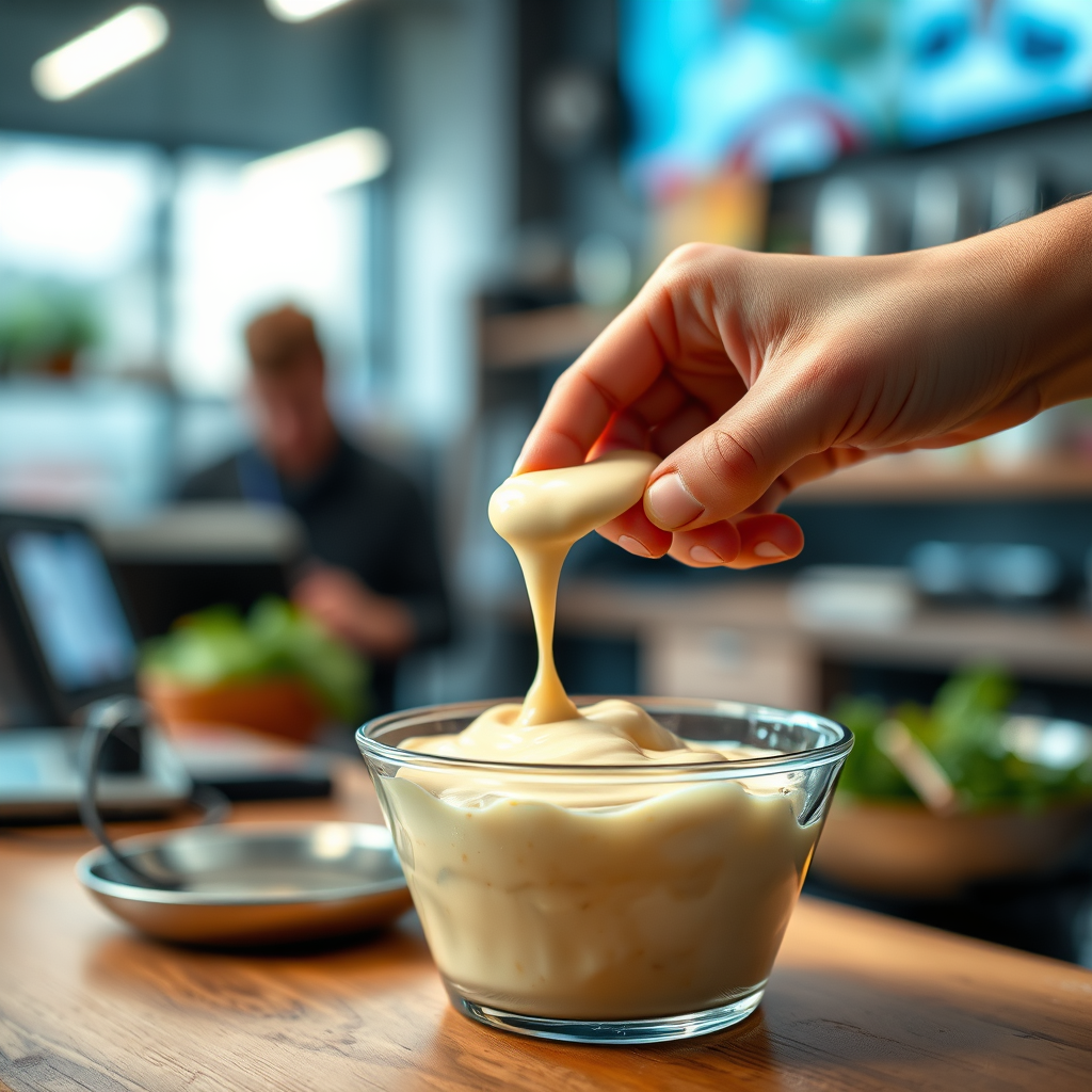 Dressing - potato and mayonnaise salad recipe