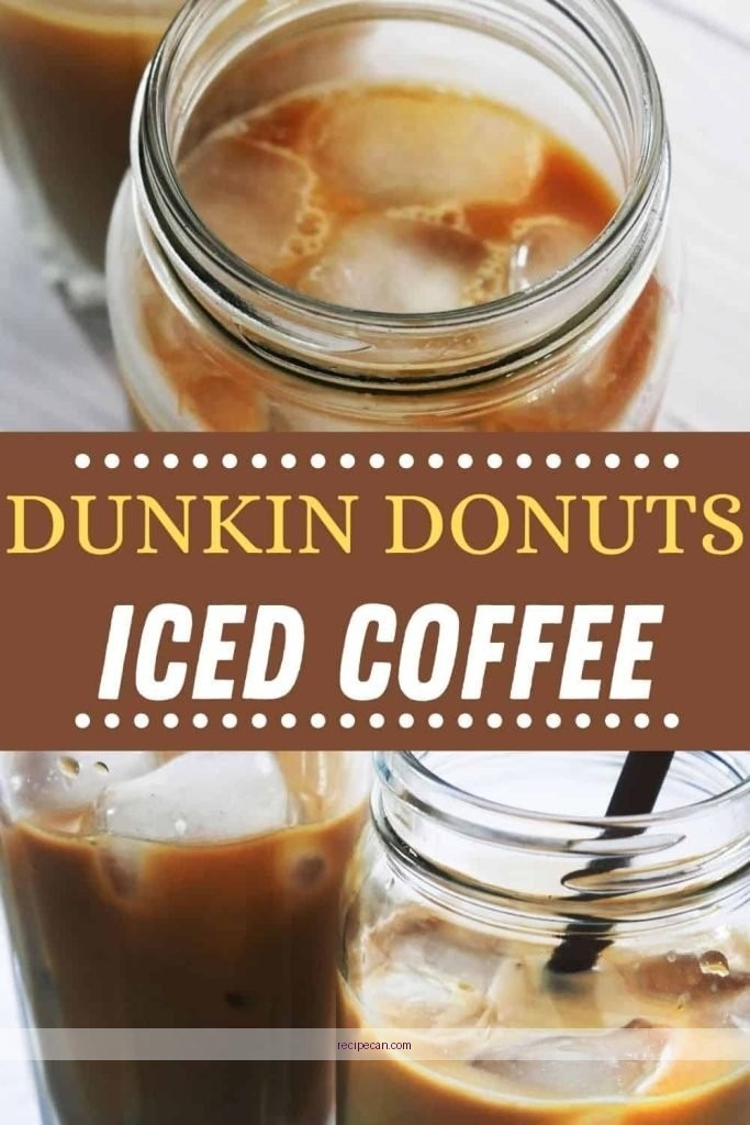 Dunkin Donuts Iced Coffee Ingredients Coffee Beans Milk Sugar Easy Dunkin Donuts Iced - dd iced coffee recipe