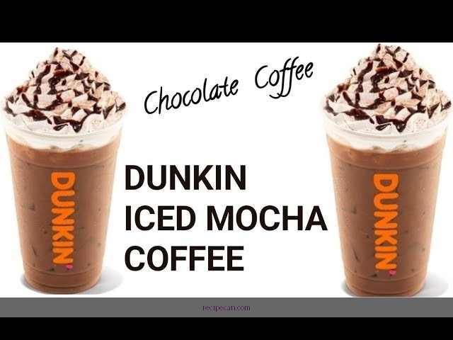 Dunkin Donuts Iced Coffee Recipe Ingredients Preparation Easy Dunkin Donuts Iced - dd iced coffee recipe