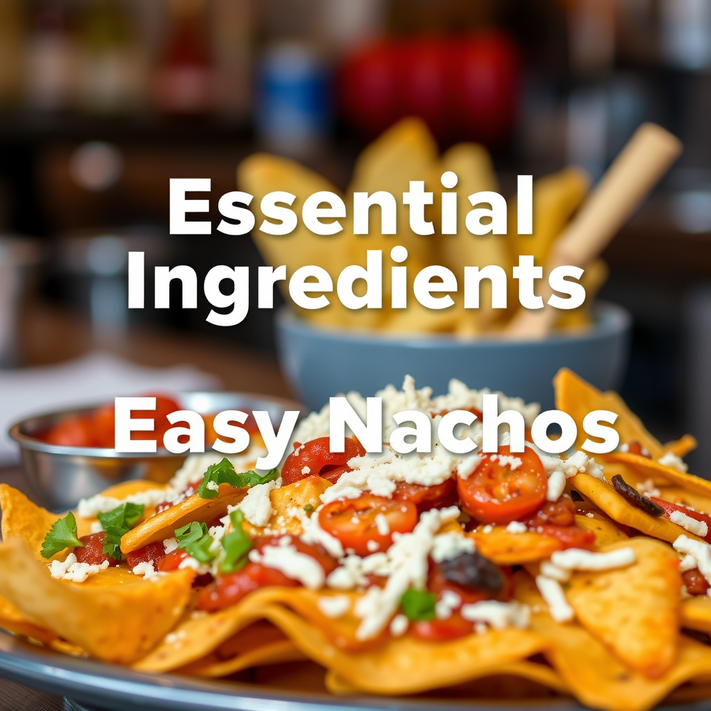 Easy Nachos - easy nachos recipe