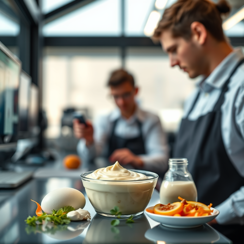 Egg-Free Mayonnaise - mayonnaise recipe without egg