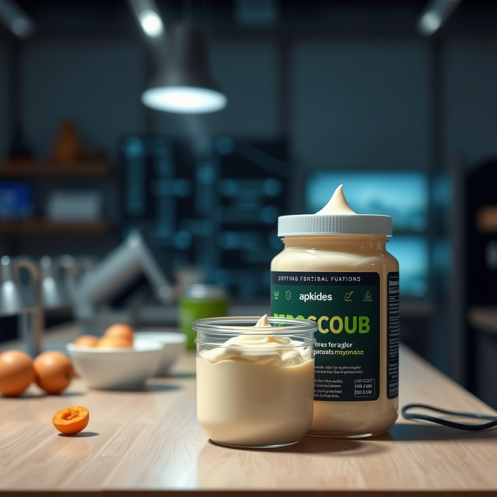 Egg-Free Mayonnaise - mayonnaise recipe without egg