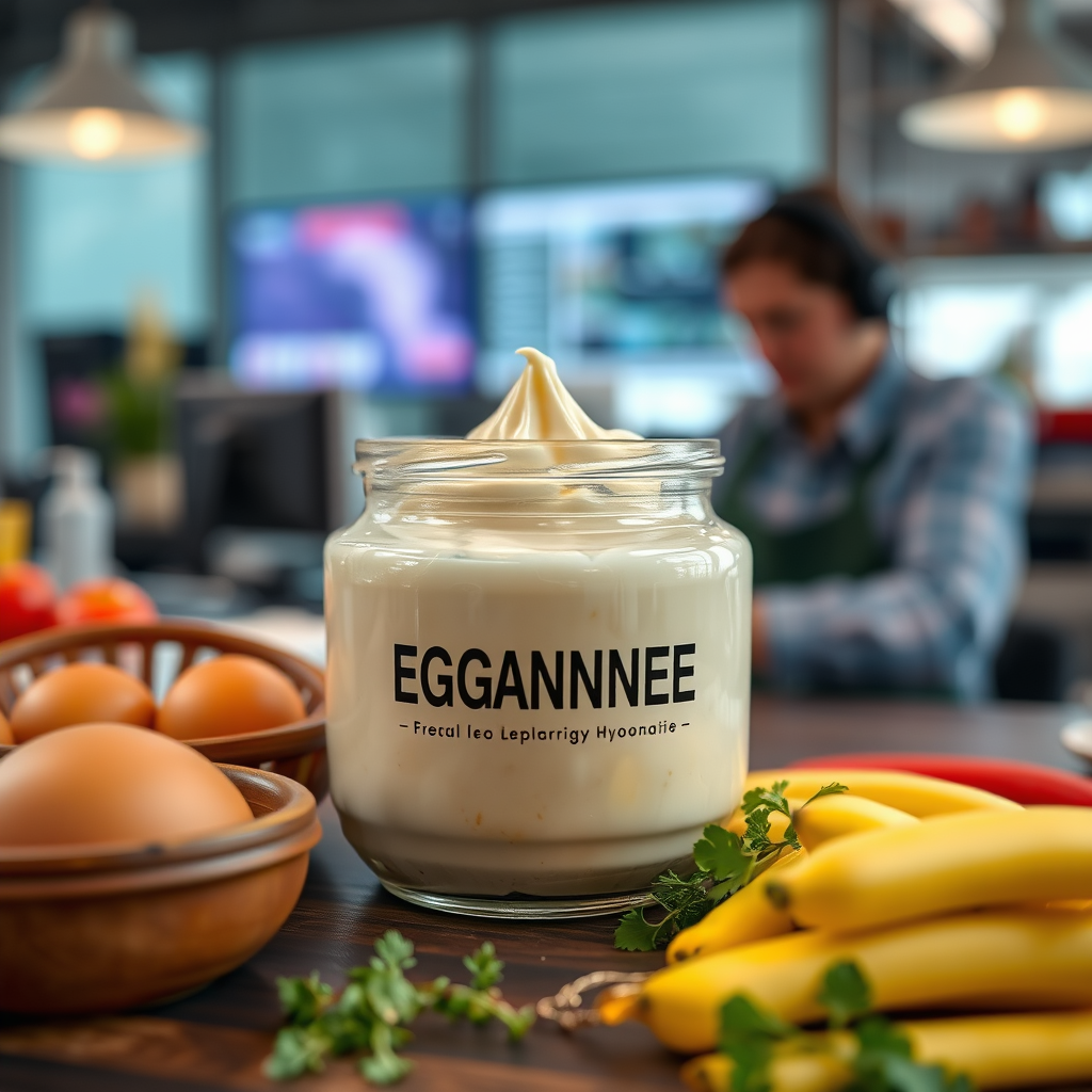 Eggless Mayonnaise - eggless mayonnaise recipe