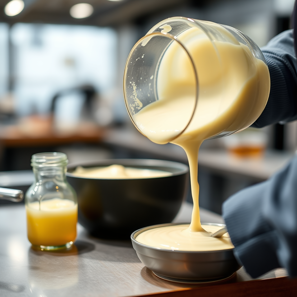 Emulsification - recipe how to make mayonnaise