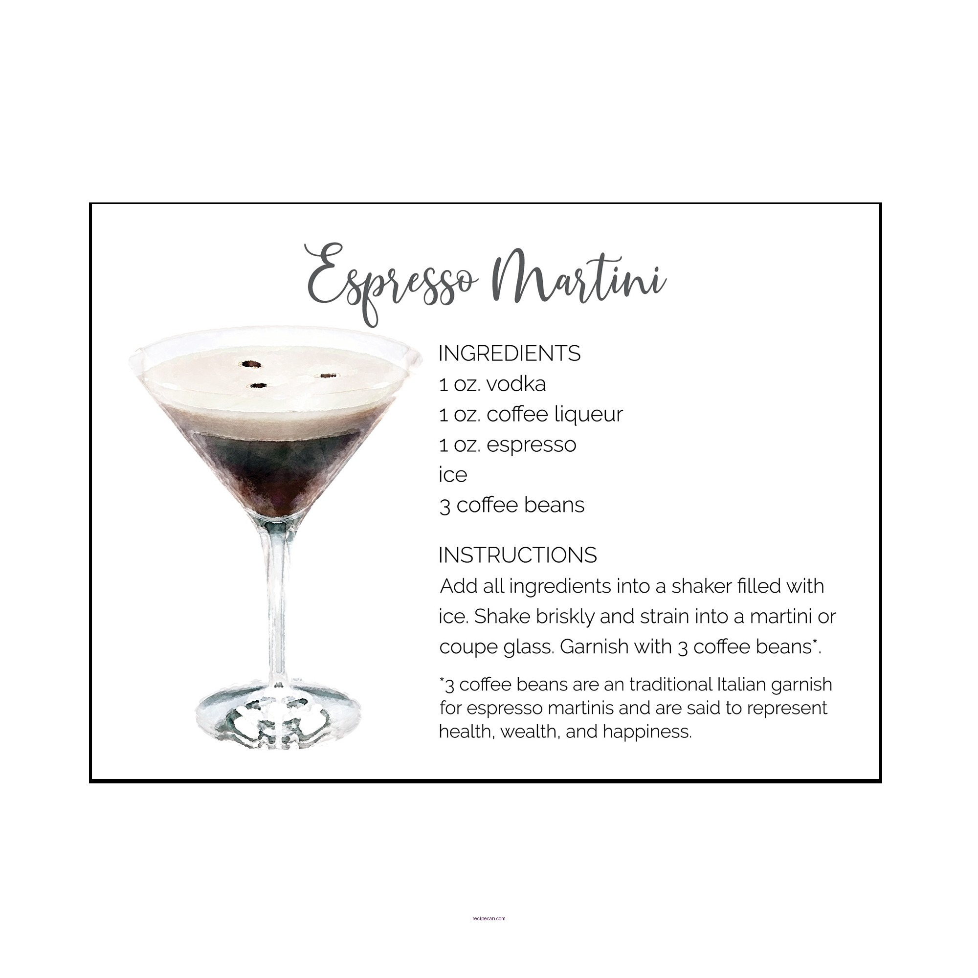 Espresso Martini Preparation Time Clock Cocktail Espresso Martini Recipe Without - espresso martini recipe without coffee liqueur