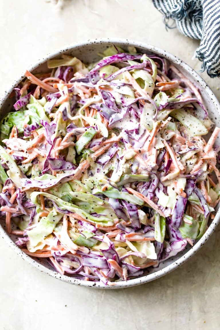 Coleslaw Recipe with Mayonnaise: A Simple Guide