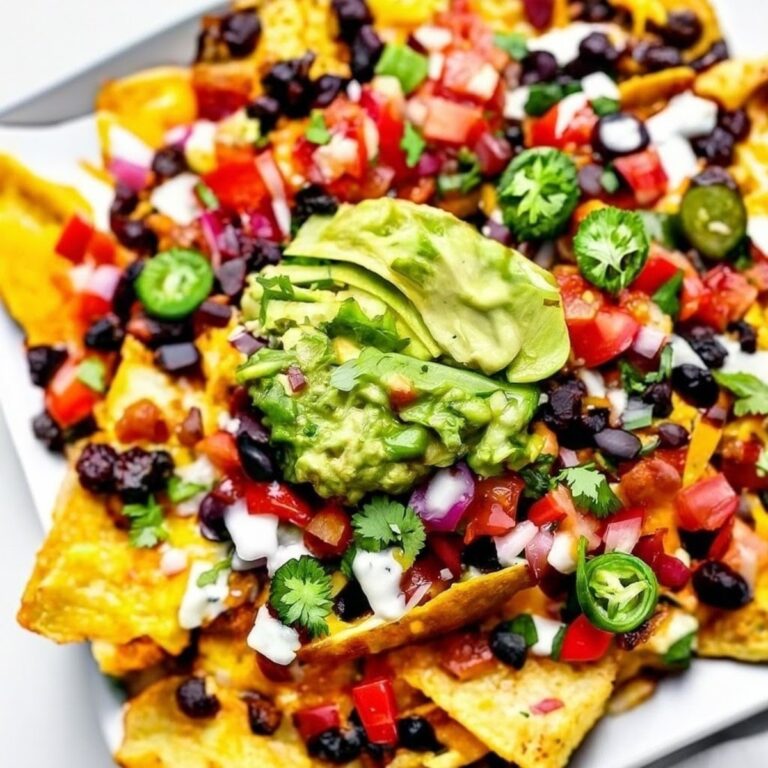 Vegetarian Nachos Recipe: A Delicious and Easy Guide