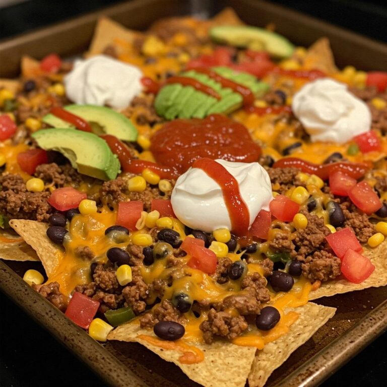 Easy Mexican Nacho Supreme Recipe