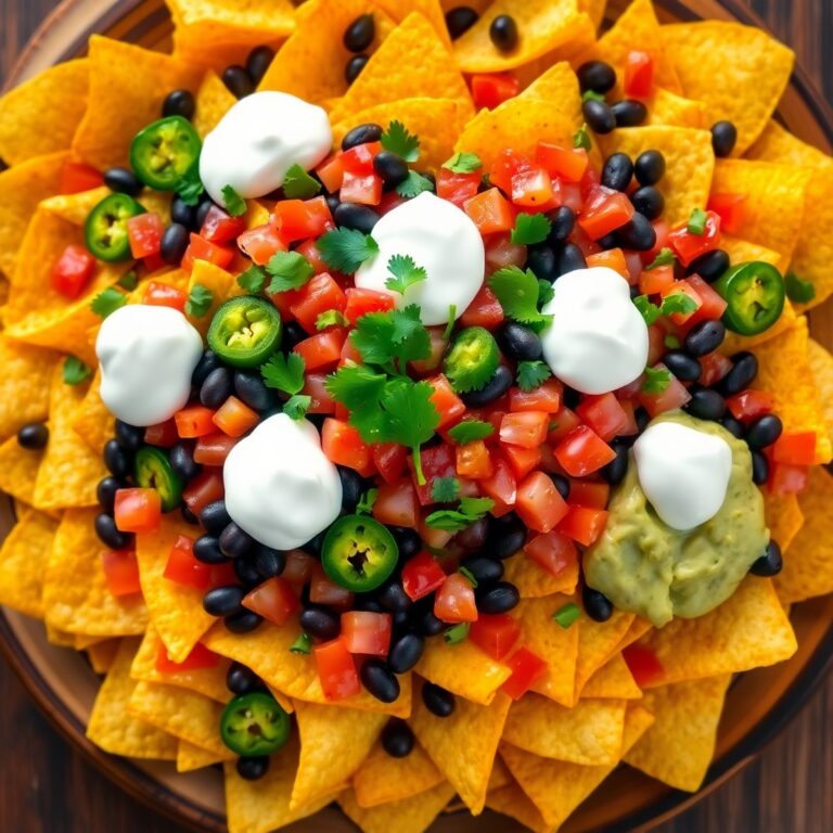 Delicious Loaded Nacho Recipe: A Flavorful Snack Idea