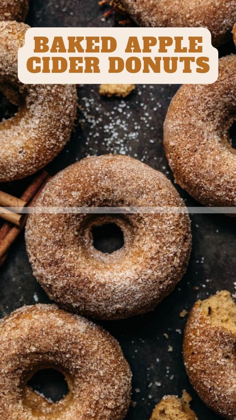Baked Apple Cider Donuts Recipe: A Delicious Treat