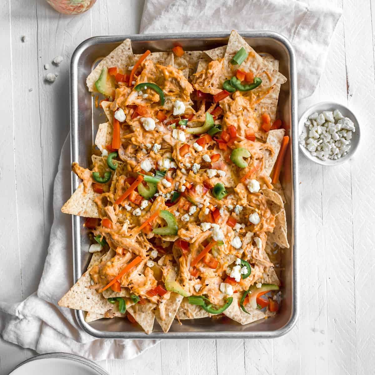 Buffalo Chicken Nachos Recipe: A Crowd-Pleasing Delight