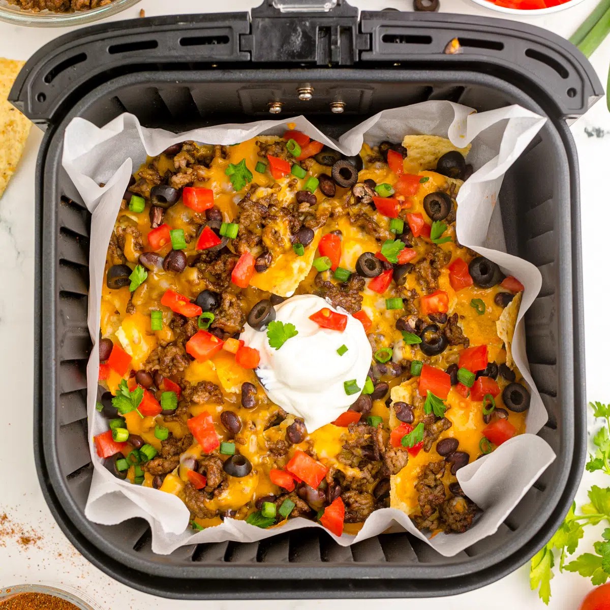 Air Fryer Nachos Recipe: Quick and Delicious