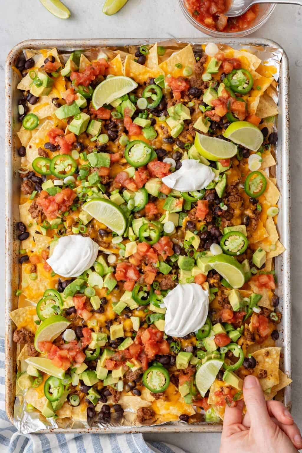 Easy and Delicious Sheet Nachos Recipe