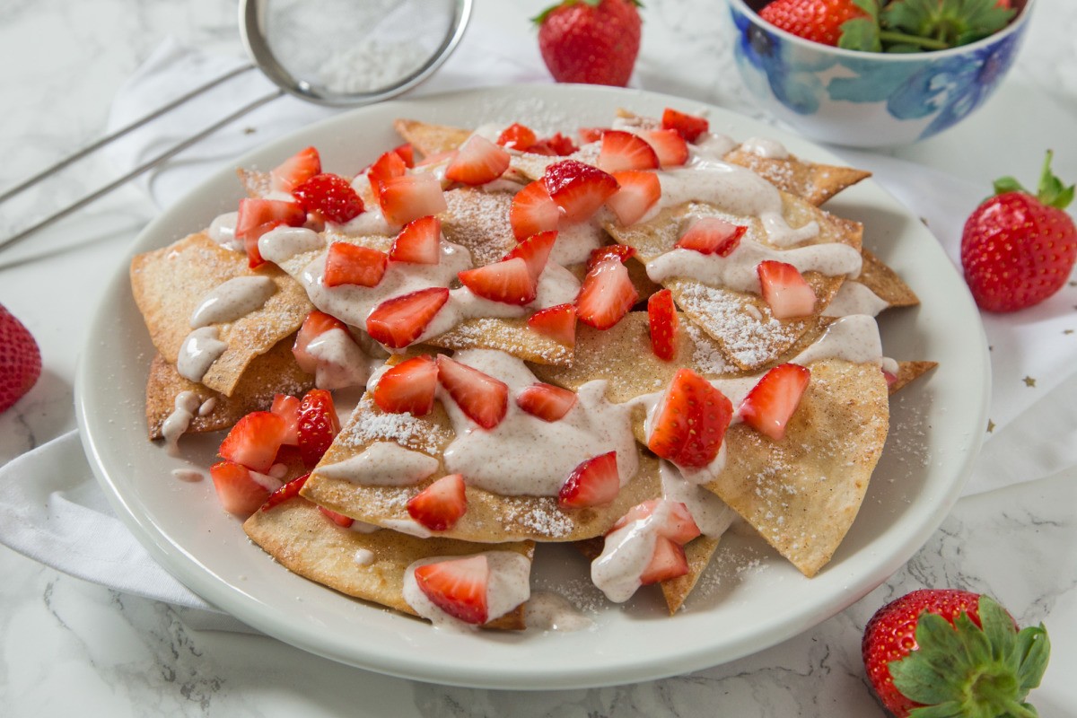 Easy Strawberry Nachos Recipe: A Sweet Twist