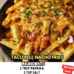 Taco Bell Nacho Fries Seasoning Recipe: A DIY Guide