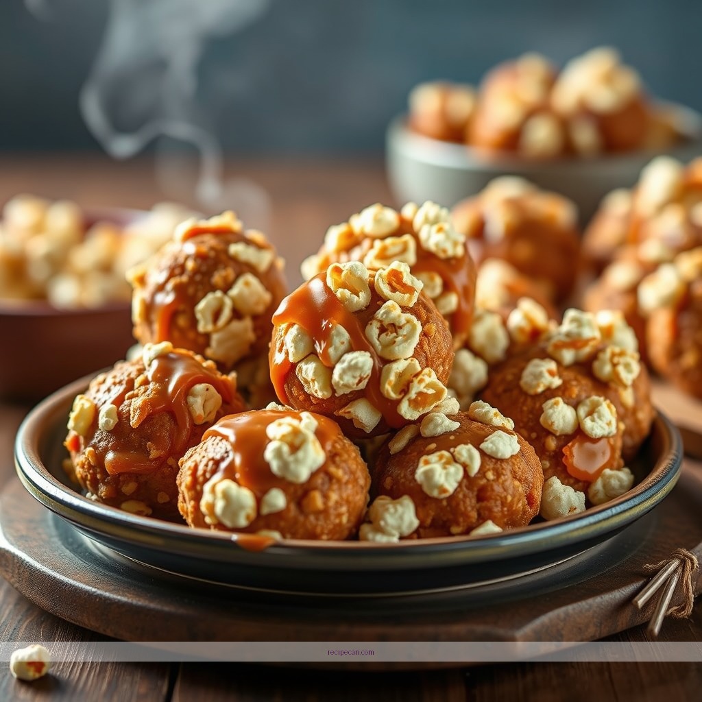 Caramel Popcorn Balls Recipe: A Sweet Treat