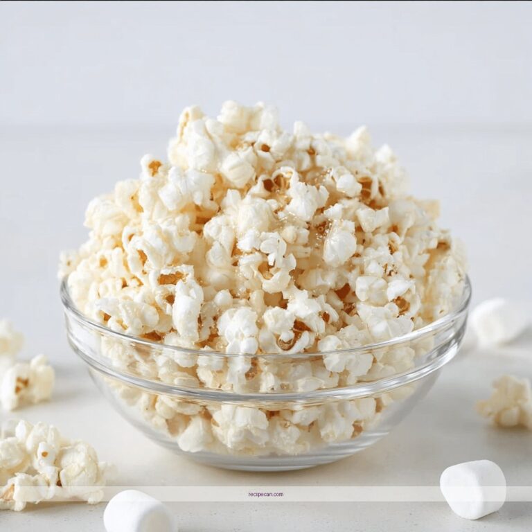 Delicious Marshmallow and Popcorn Recipe for a Sweet Treat
