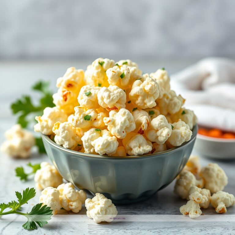 Easy Cauliflower Popcorn Recipe for a Healthy Snack