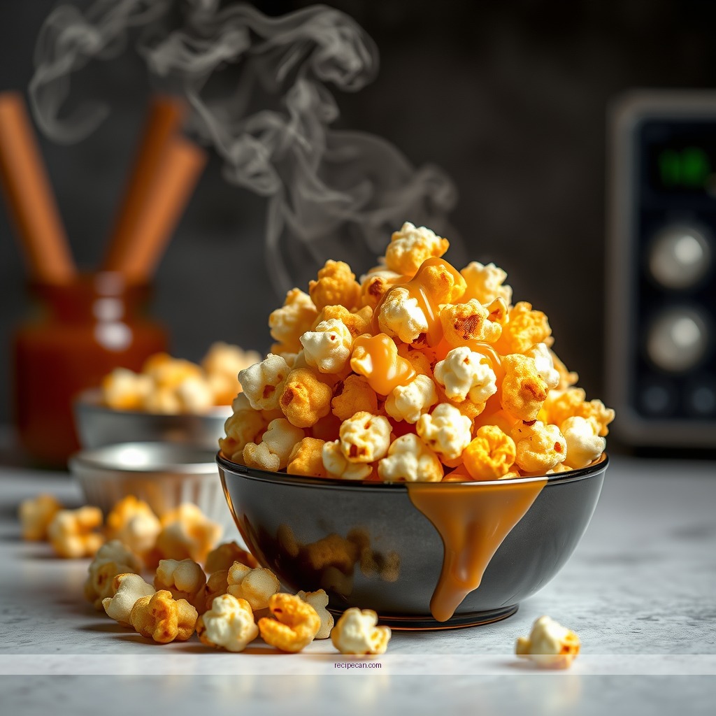 Easy Recipe for Microwave Caramel Popcorn