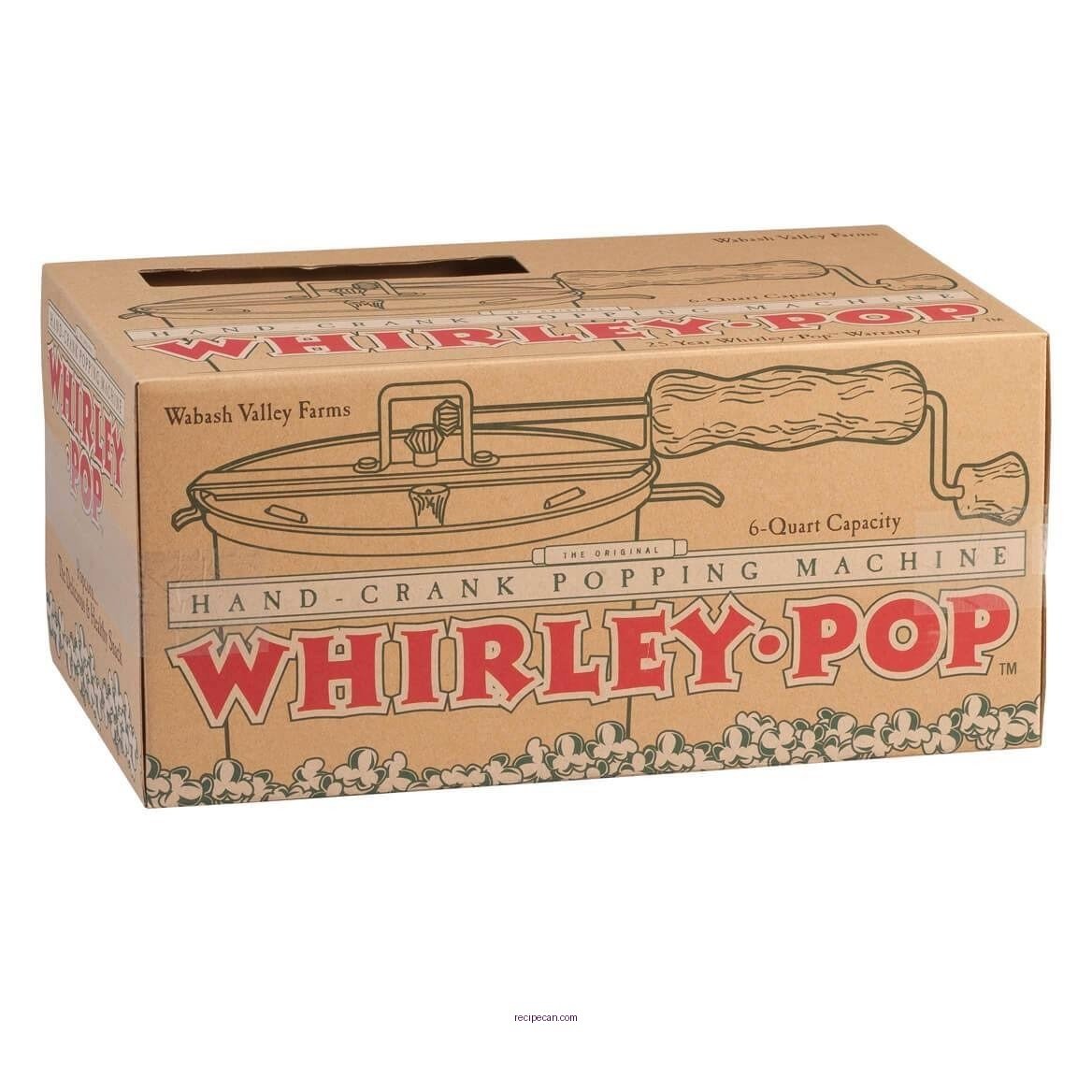 Easy Recipe for Whirley Pop Popcorn