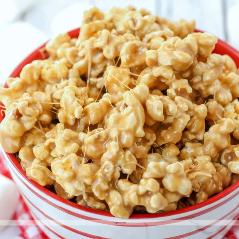 Delicious Marshmallow Caramel Popcorn Recipe