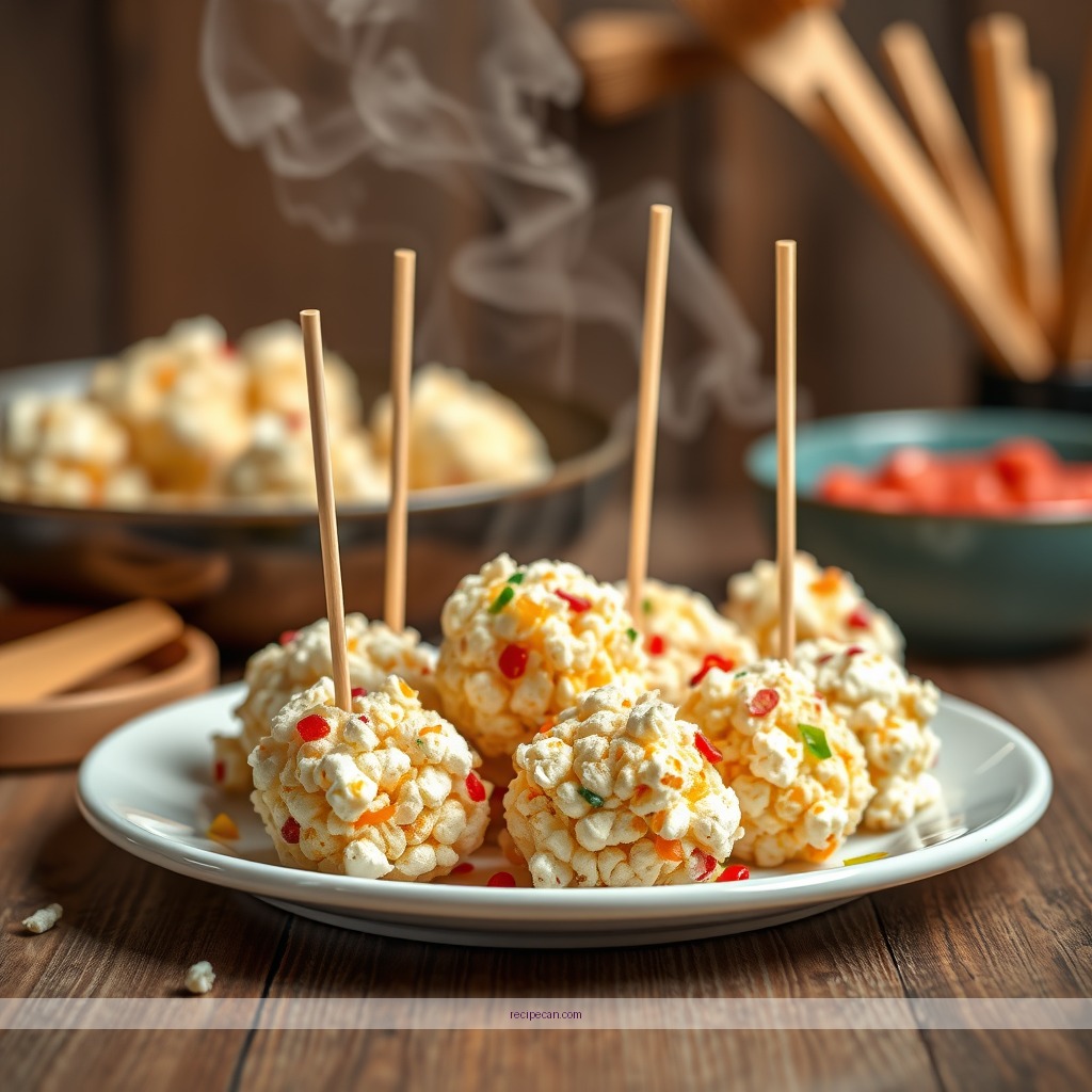 Popcorn Balls Recipe with Jello: A Fun Twist