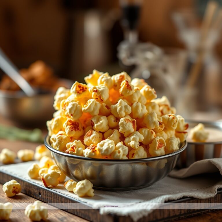 Quick and Easy Microwave Caramel Popcorn Recipe