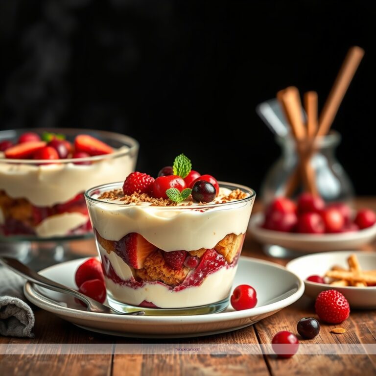 Simple Recipe for a Classic English Trifle