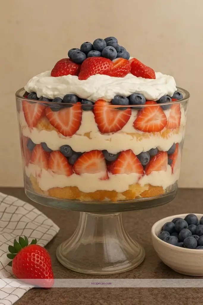 Festive 4th of July Trifle Recipe