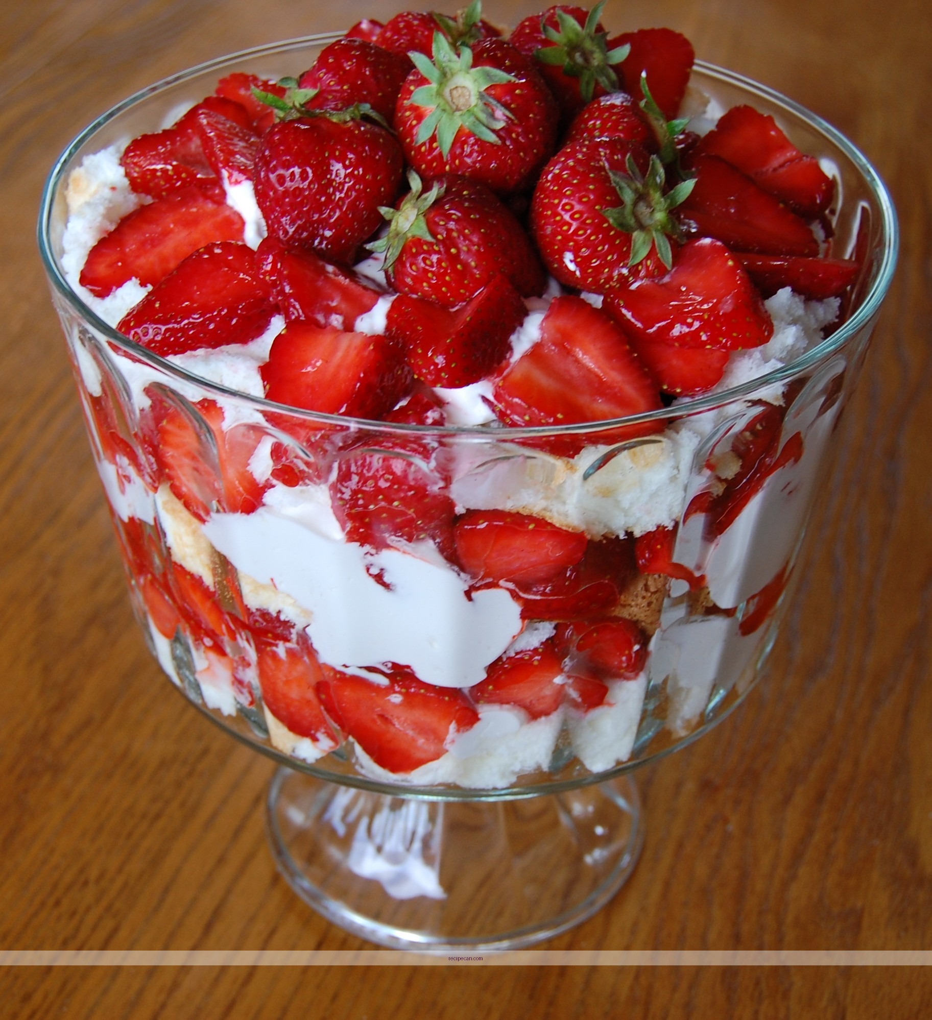 Easy Strawberry Shortcake Trifle Recipe